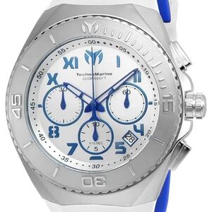 Technomarine Silver and Blue Men's Watch